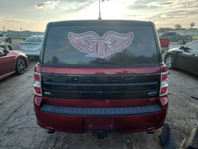 2FMHK6C89JBA02052 - 2018 FORD FLEX SEL Tünd qırmızı foto 6