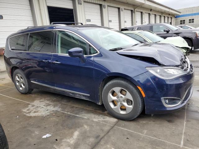 2C4RC1EG7HR594419 - 2017 CHRYSLER PACIFICA TOURING L PLUS BLUE photo 4