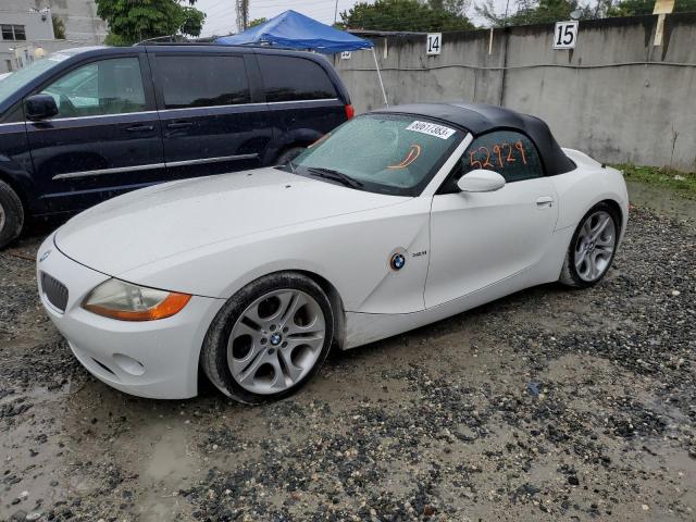 4USBT53463LU05630 - 2003 BMW Z4 3.0 WHITE photo 1