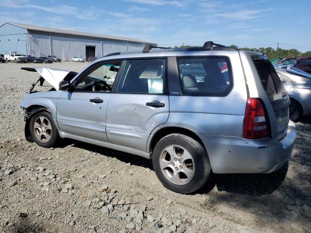 JF1SG65654H765450 - 2004 SUBARU FORESTER 2.5XS Srebrny zdjęcie 2