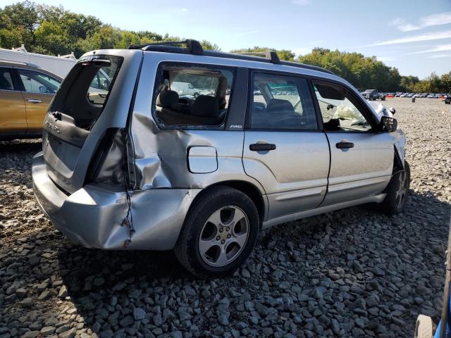 JF1SG65654H765450 - 2004 SUBARU FORESTER 2.5XS Srebrny zdjęcie 3
