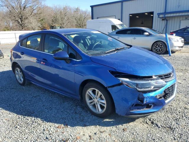 3G1BE6SM7JS644790 - 2018 CHEVROLET CRUZE LT BLUE photo 4