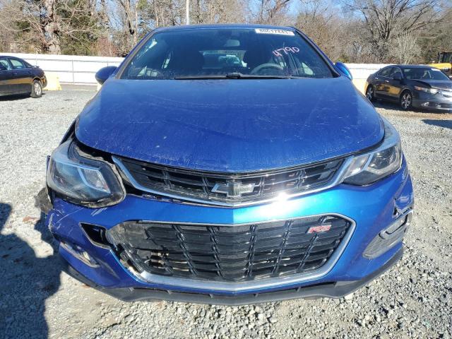 3G1BE6SM7JS644790 - 2018 CHEVROLET CRUZE LT BLUE photo 5