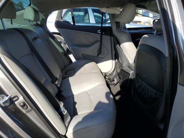 5XXGN4A75EG282953 - 2014 KIA OPTIMA EX GRAY photo 10