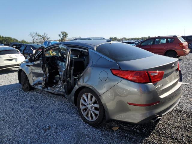 5XXGN4A75EG282953 - 2014 KIA OPTIMA EX GRAY photo 2