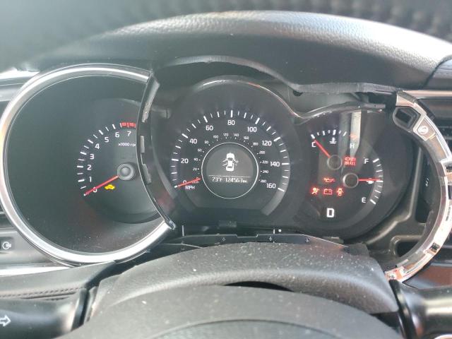 5XXGN4A75EG282953 - 2014 KIA OPTIMA EX GRAY photo 9