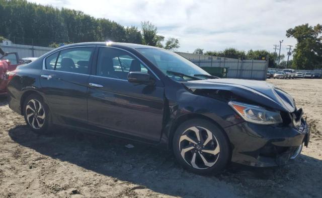 1HGCR2F81GA058846 - 2016 HONDA ACCORD EXL BLACK photo 4