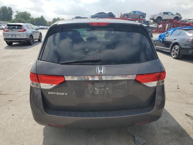 5FNRL5H61EB065453 - 2014 HONDA ODYSSEY EXL GRAY photo 6