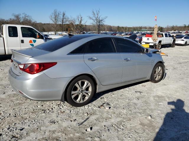 5NPEC4ACXCH323315 - 2012 HYUNDAI SONATA SE SILVER photo 3