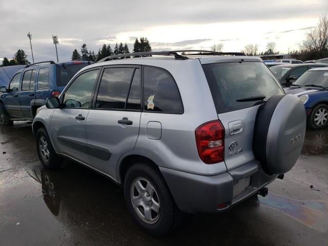 JTEGD20V550054083 - 2005 TOYOTA RAV4 SILVER photo 2