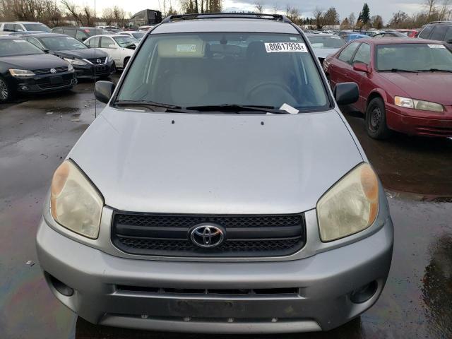 JTEGD20V550054083 - 2005 TOYOTA RAV4 SILVER photo 5