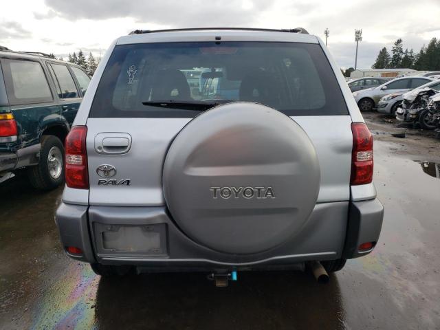 JTEGD20V550054083 - 2005 TOYOTA RAV4 SILVER photo 6