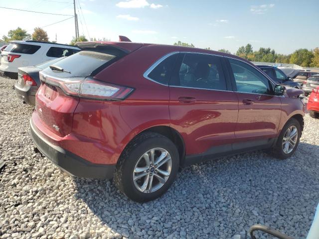 2FMPK4J84JBC39972 - 2018 FORD EDGE SEL 红色 照片 3