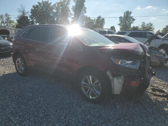 2FMPK4J84JBC39972 - 2018 FORD EDGE SEL 红色 照片 4