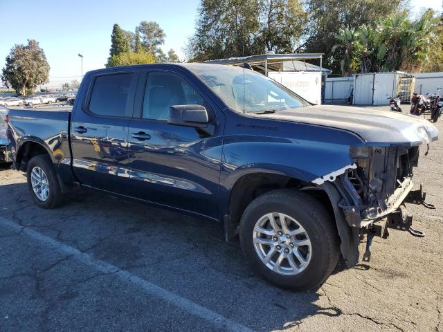 1GCPWDED0NZ149589 - 2022 CHEVROLET SILVERADO C1500 RST BLUE photo 4