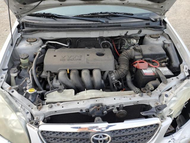 1NXBR32E45Z458080 - 2005 TOYOTA COROLLA CE SILVER photo 11