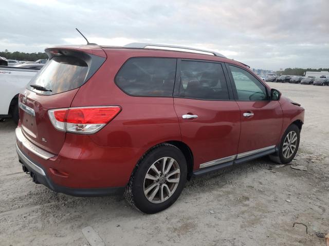 5N1AR2MN6FC707120 - 2015 NISSAN PATHFINDER S BURGUNDY photo 3