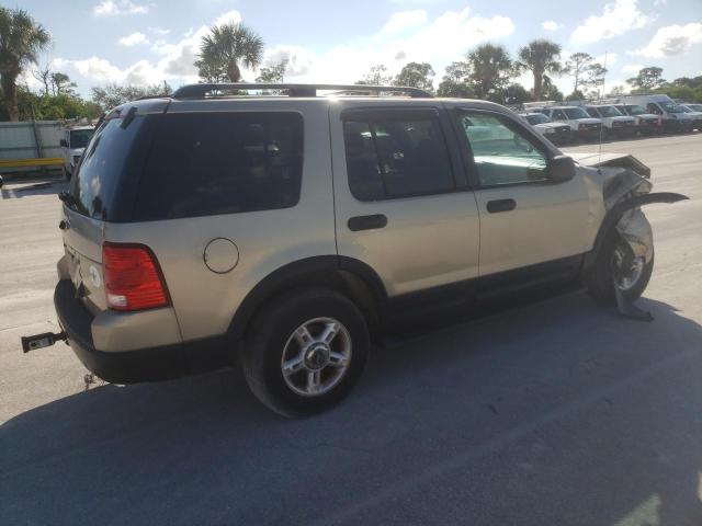 1FMZU63K23ZB56242 - 2003 FORD EXPLORER XLT GOLD photo 3