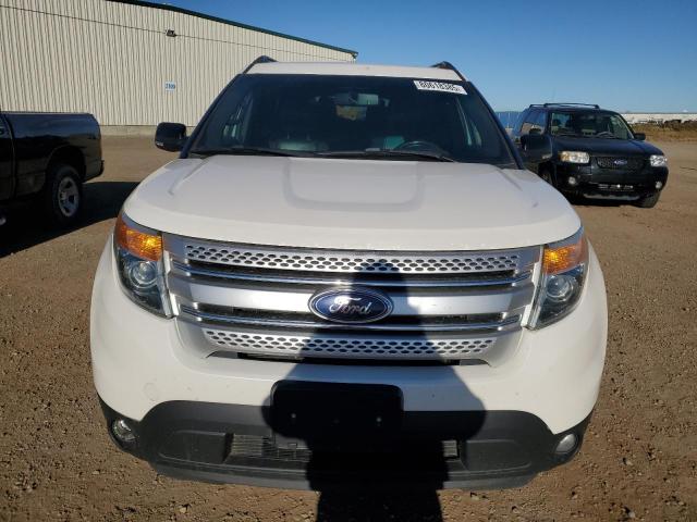 1FM5K8D85DGA72464 - 2013 FORD EXPLORER XLT Ақ фото 5