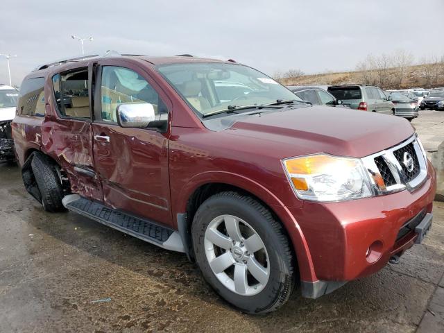 5N1BA0NC1BN612539 - 2011 NISSAN ARMADA SV MAROON photo 4