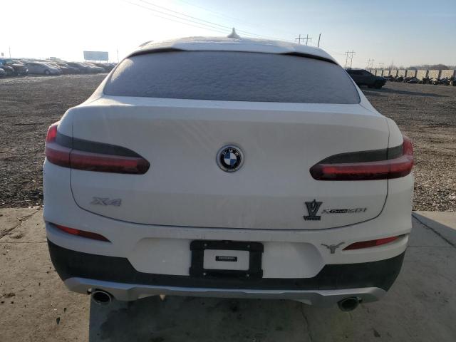 5UXUJ3C54KLG53439 - 2019 BMW X4 XDRIVE30I WHITE photo 6