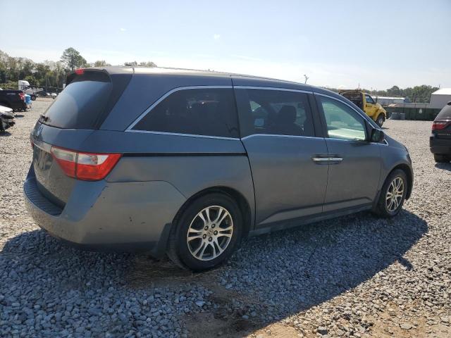 5FNRL5H69CB047442 - 2012 HONDA ODYSSEY EXL GRAY photo 3