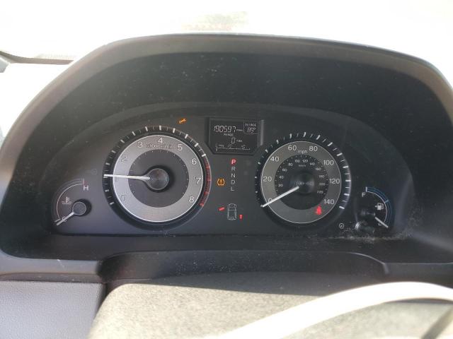 5FNRL5H69CB047442 - 2012 HONDA ODYSSEY EXL GRAY photo 9