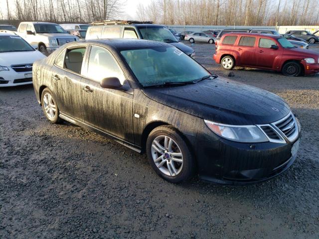 YS3FA4CYXB1314129 - 2011 SAAB 9-3 2.0T BLACK photo 4