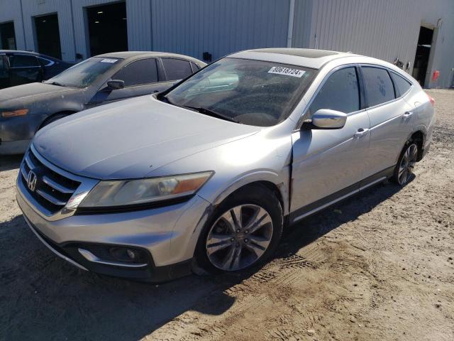 5J6TF2H5XDL002702 - 2013 HONDA CROSSTOUR EXL ვერცხლისფერი ფოტო 1