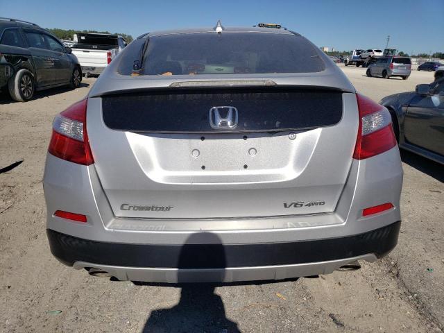 5J6TF2H5XDL002702 - 2013 HONDA CROSSTOUR EXL ვერცხლისფერი ფოტო 6