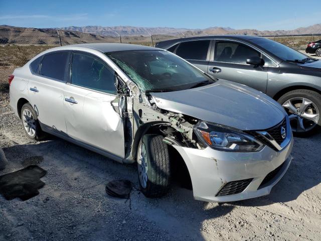 3N1AB7AP3HY397999 - 2017 NISSAN SENTRA S SILVER photo 4