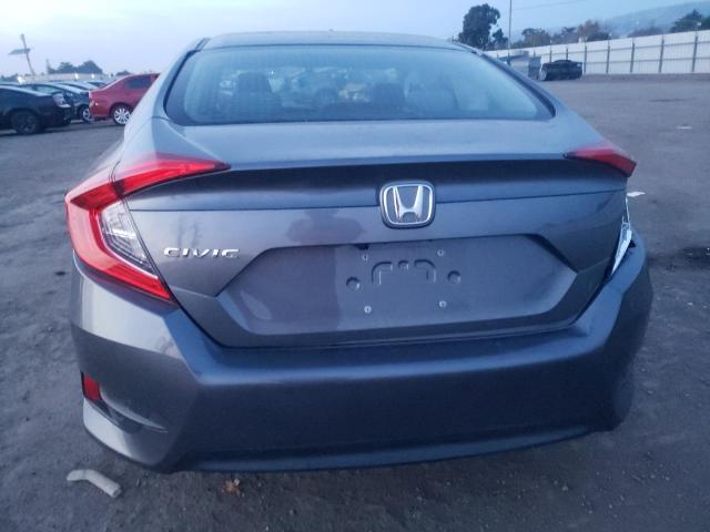 2HGFC2F54JH606044 - 2018 HONDA CIVIC LX GRAY photo 6