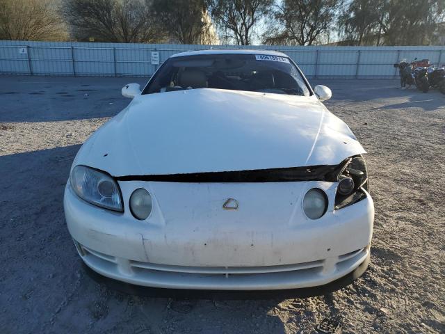 JT8UZ30C1P0030541 - 1993 LEXUS SC 400 WHITE photo 5