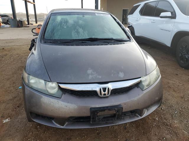 2HGFA1F57AH539004 - 2010 HONDA CIVIC LX GRAY photo 5