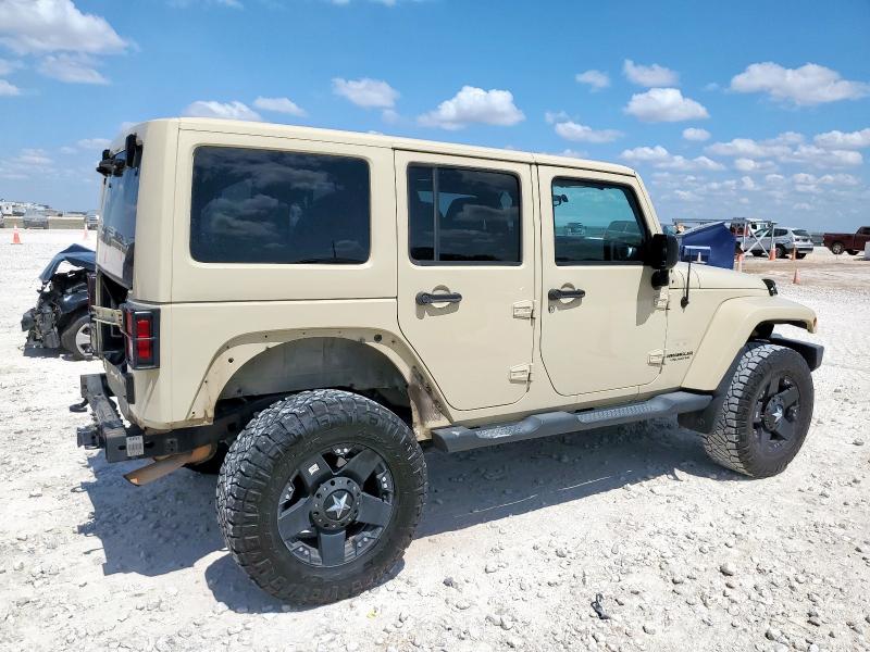 1J4BA5H1XBL632614 - 2011 JEEP WRANGLER U SAHARA 棕色 照片 3