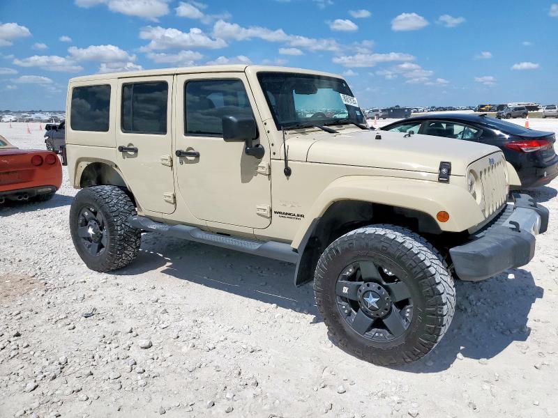 1J4BA5H1XBL632614 - 2011 JEEP WRANGLER U SAHARA 棕色 照片 4