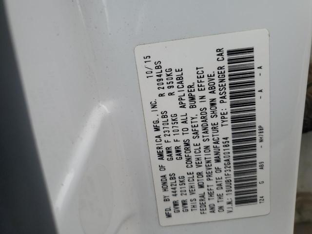 19UUB1F32GA001854 - 2016 ACURA TLX WHITE photo 24