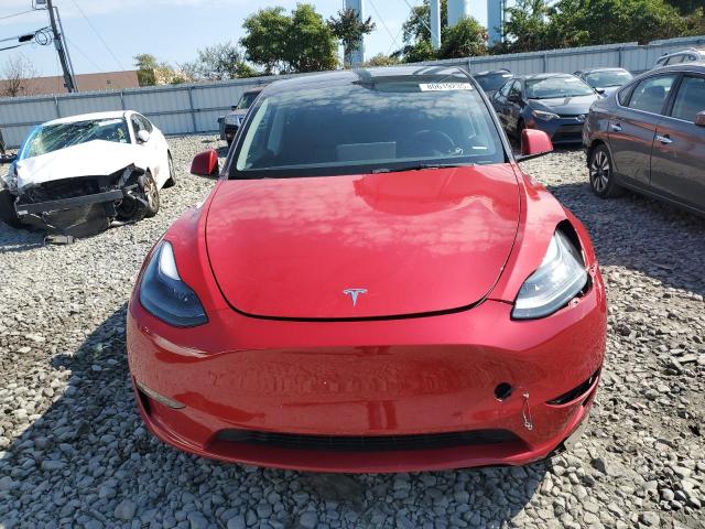 7SAYGAEE5NF520862 - 2022 TESLA MODEL Y 红色 照片 5
