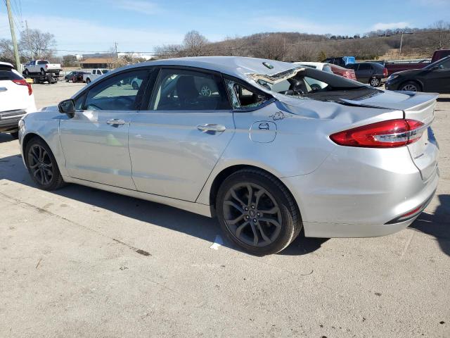 3FA6P0H73JR166589 - 2018 FORD FUSION SE SILVER photo 2