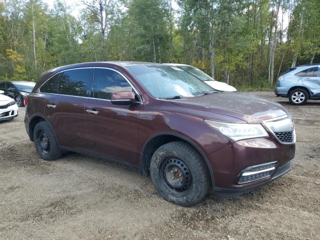 5FRYD4H41EB503324 - 2014 ACURA MDX TECHNOLOGY Червоний фото 4