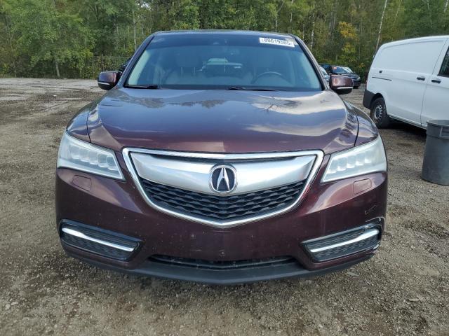 5FRYD4H41EB503324 - 2014 ACURA MDX TECHNOLOGY Червоний фото 5