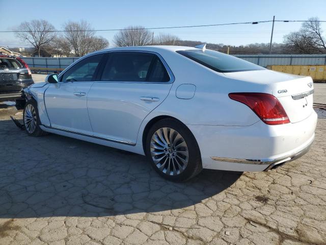 KMHG34JA1JU038914 - 2018 GENESIS G90 PREMIUM WHITE photo 2