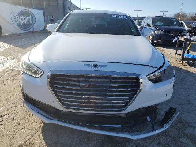 KMHG34JA1JU038914 - 2018 GENESIS G90 PREMIUM WHITE photo 5