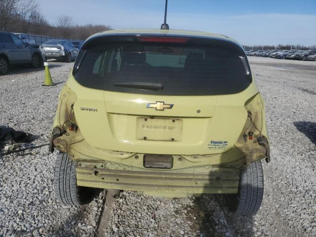 KL8CB6SA9JC480404 - 2018 CHEVROLET SPARK LS YELLOW photo 6