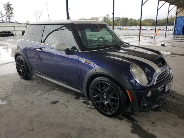 WMWRE33585TL11776 - 2005 MINI COOPER S BLUE photo 4