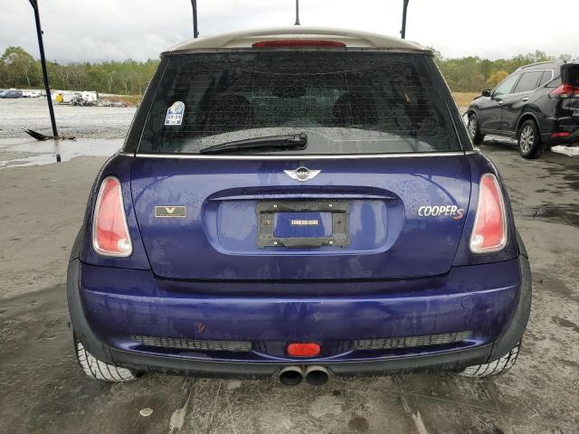 WMWRE33585TL11776 - 2005 MINI COOPER S BLUE photo 6