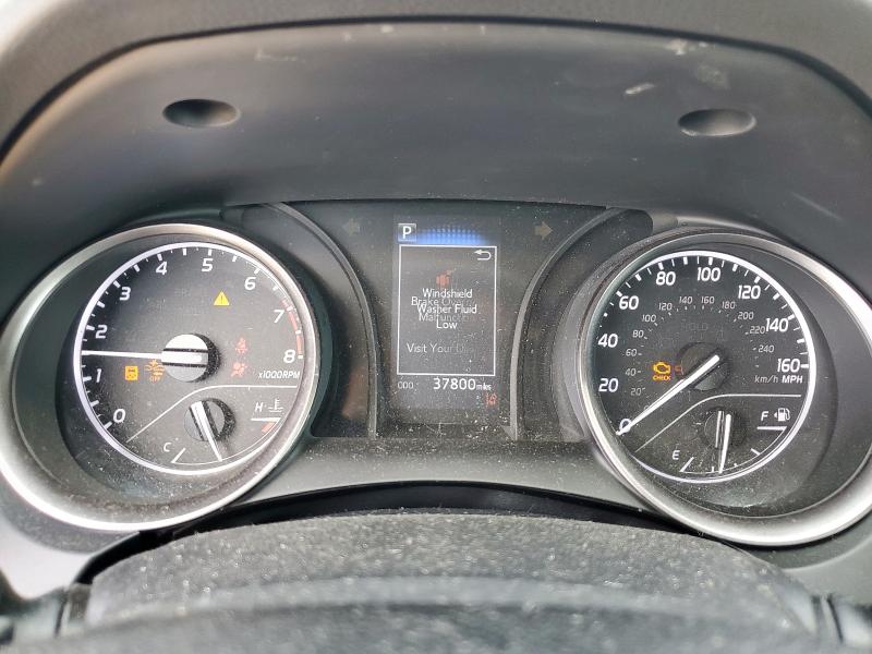 4T1G11AK2RU850778 - 2024 TOYOTA CAMRY SE NIGHT SHADE WHITE photo 9