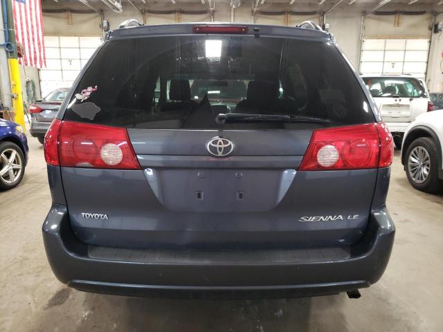 5TDKK4CC0AS293008 - 2010 TOYOTA SIENNA CE BLUE photo 6