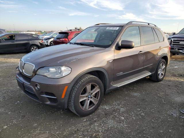 5UXZW0C55CL667760 - 2012 BMW X5 XDRIVE35D BROWN photo 1