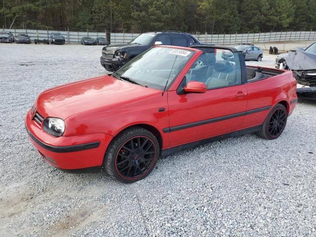 3VWDC21VX1M815977 - 2001 VOLKSWAGEN CABRIO GLX RED photo 1